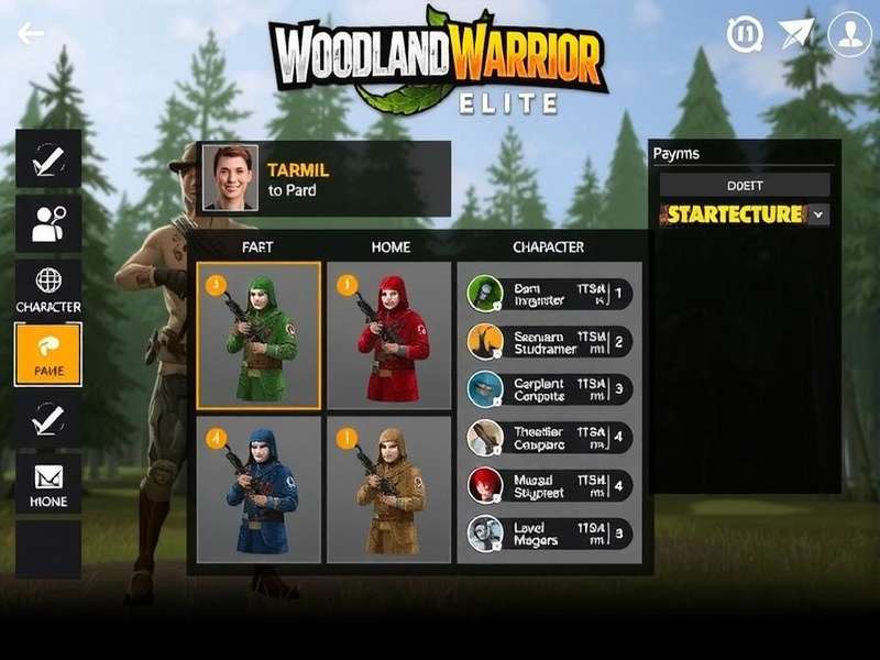 Woodland Warrior Elite Character Customization
